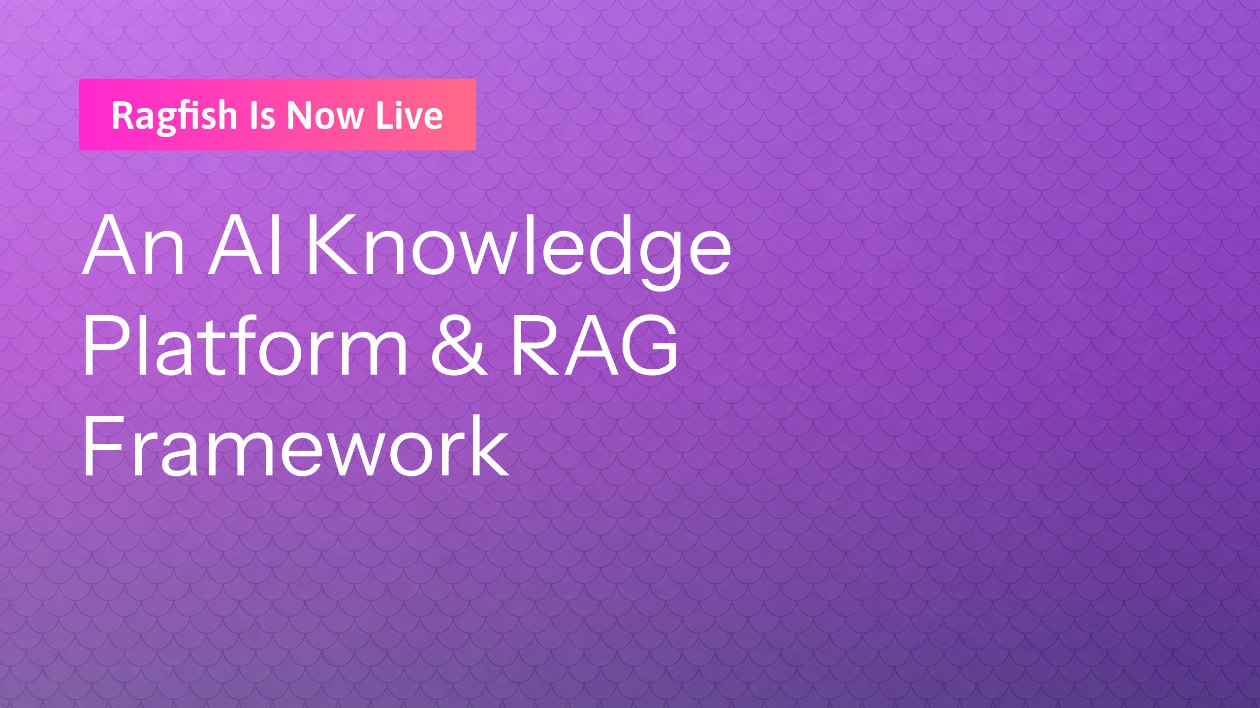 Ragfish database and Notion connectivity